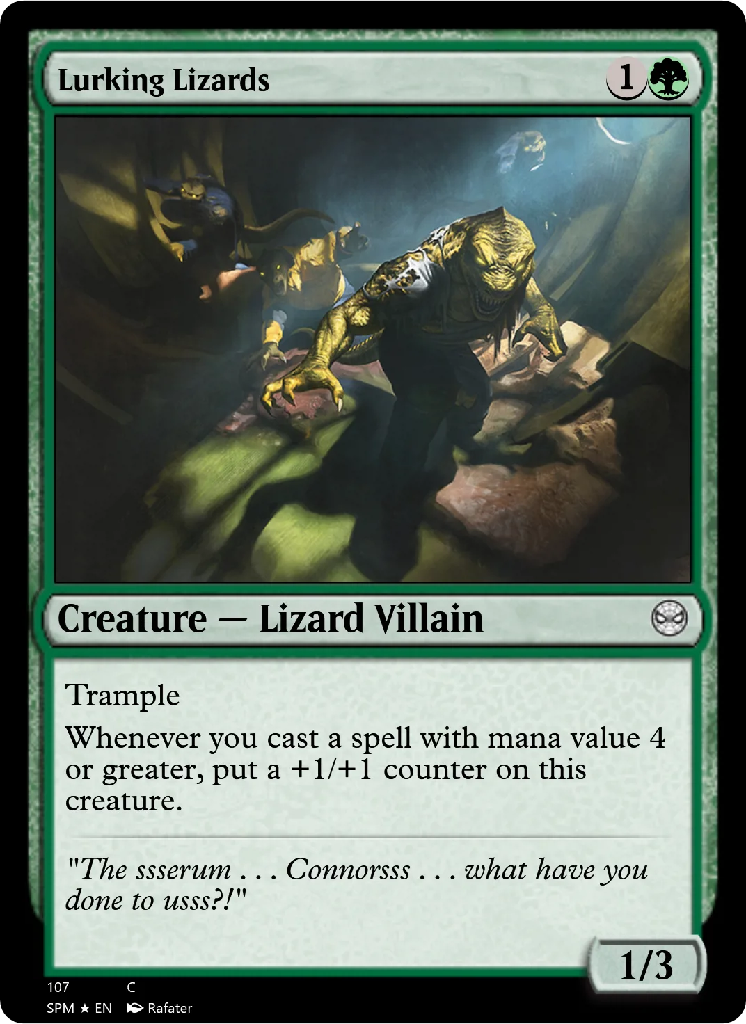 Lurking Lizards