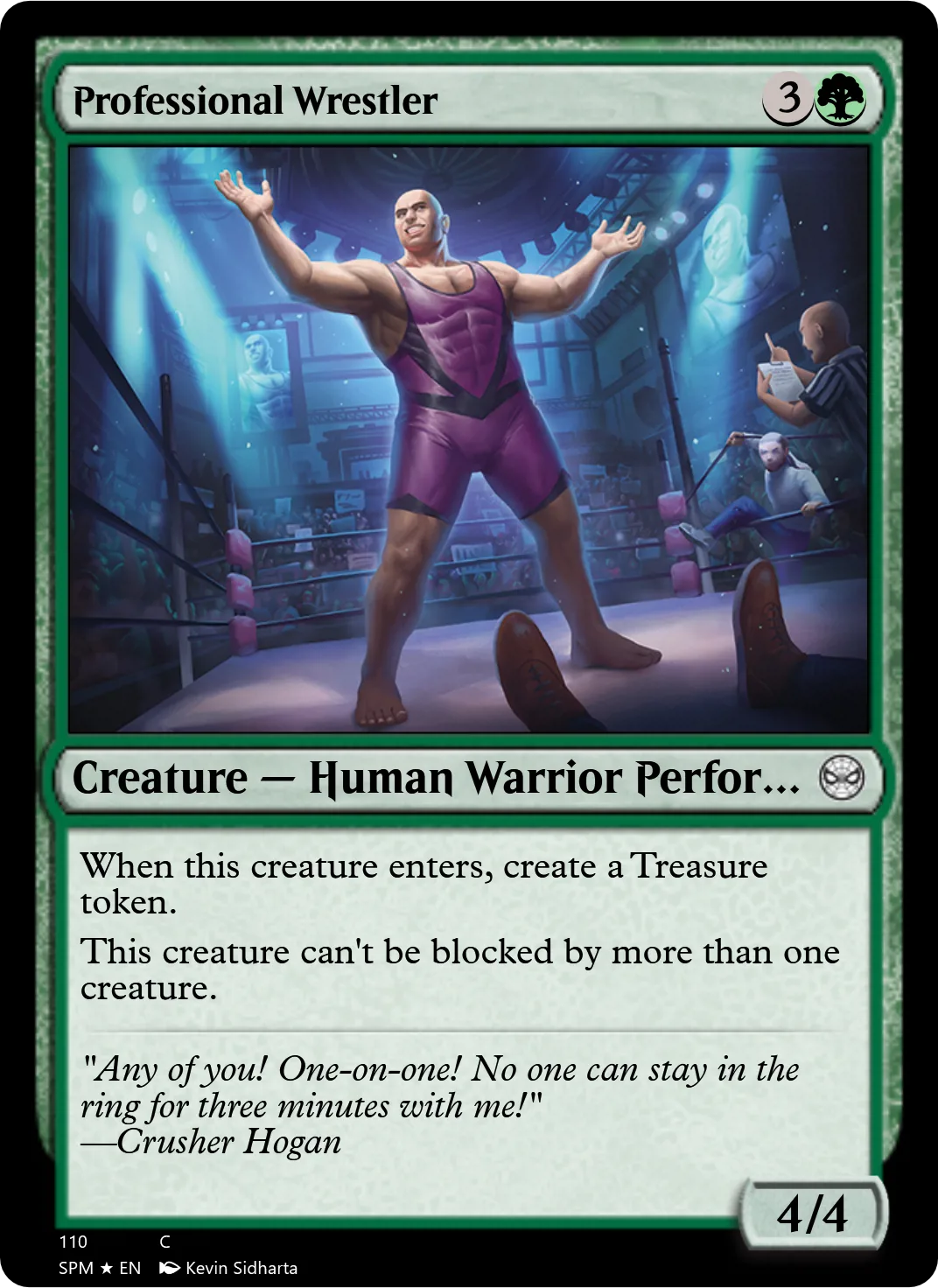Professional Wrestler