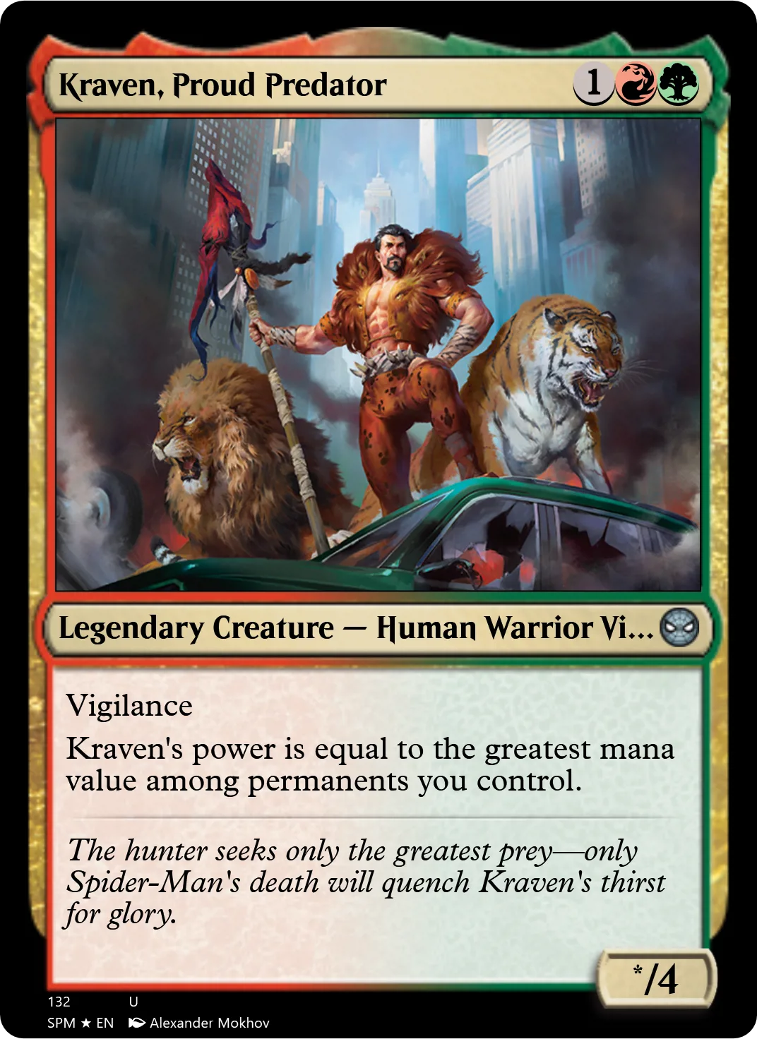 Kraven, Proud Predator