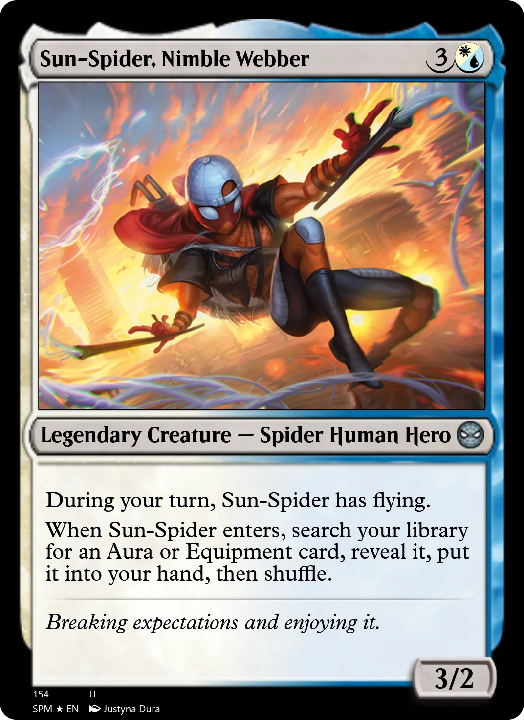 Sun-Spider, Nimble Webber