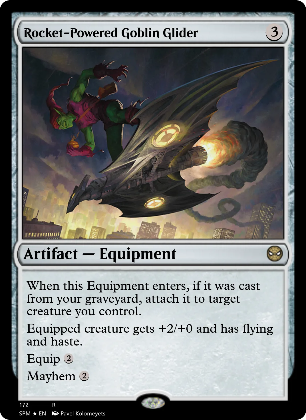 Rocket-Powered Goblin Glider