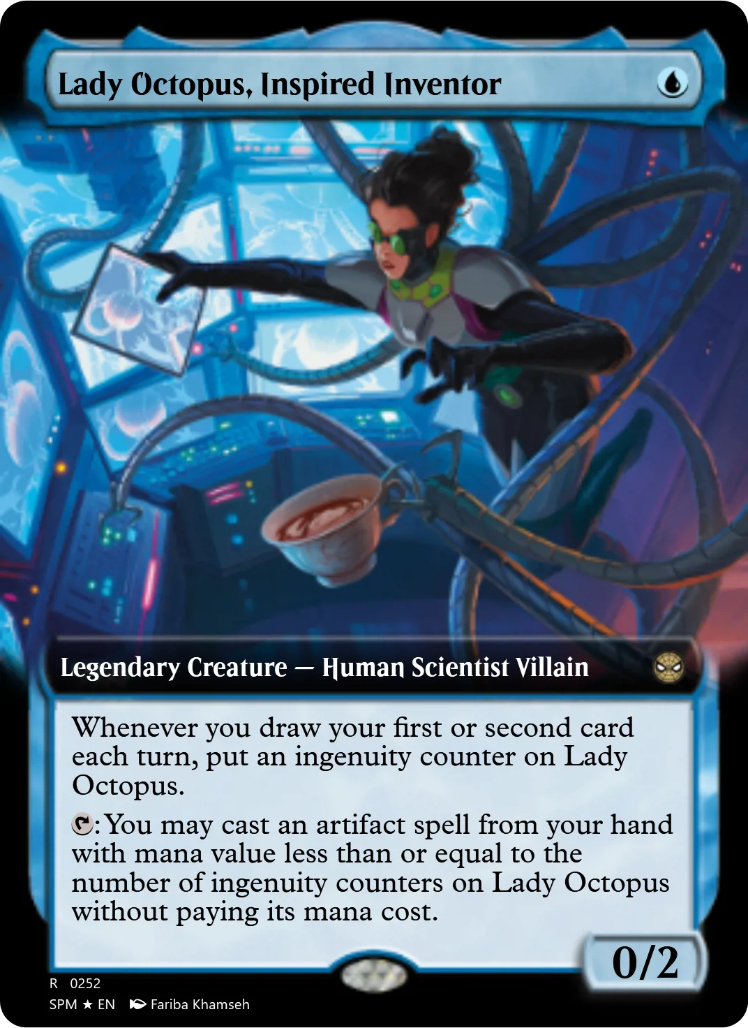 Lady Octopus, Inspired Inventor
