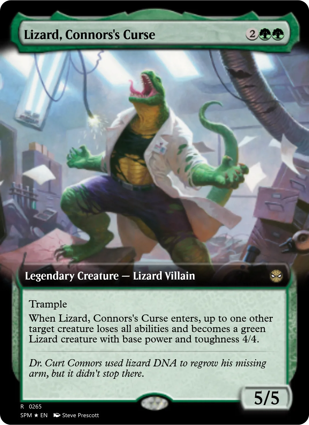Lizard, Connors's Curse