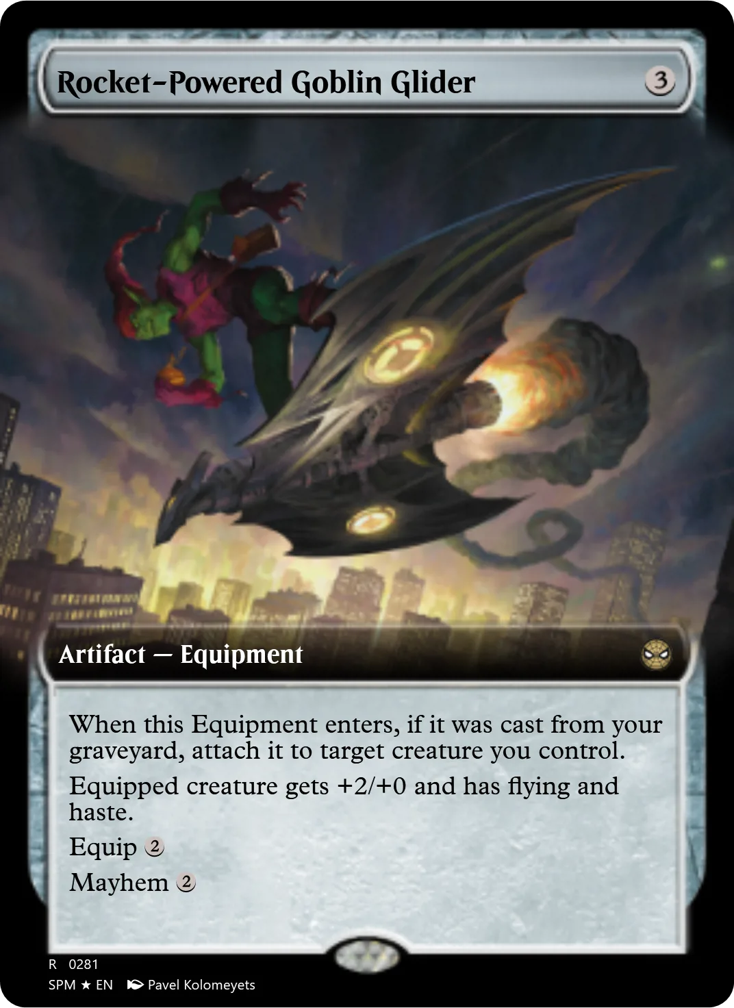 Rocket-Powered Goblin Glider