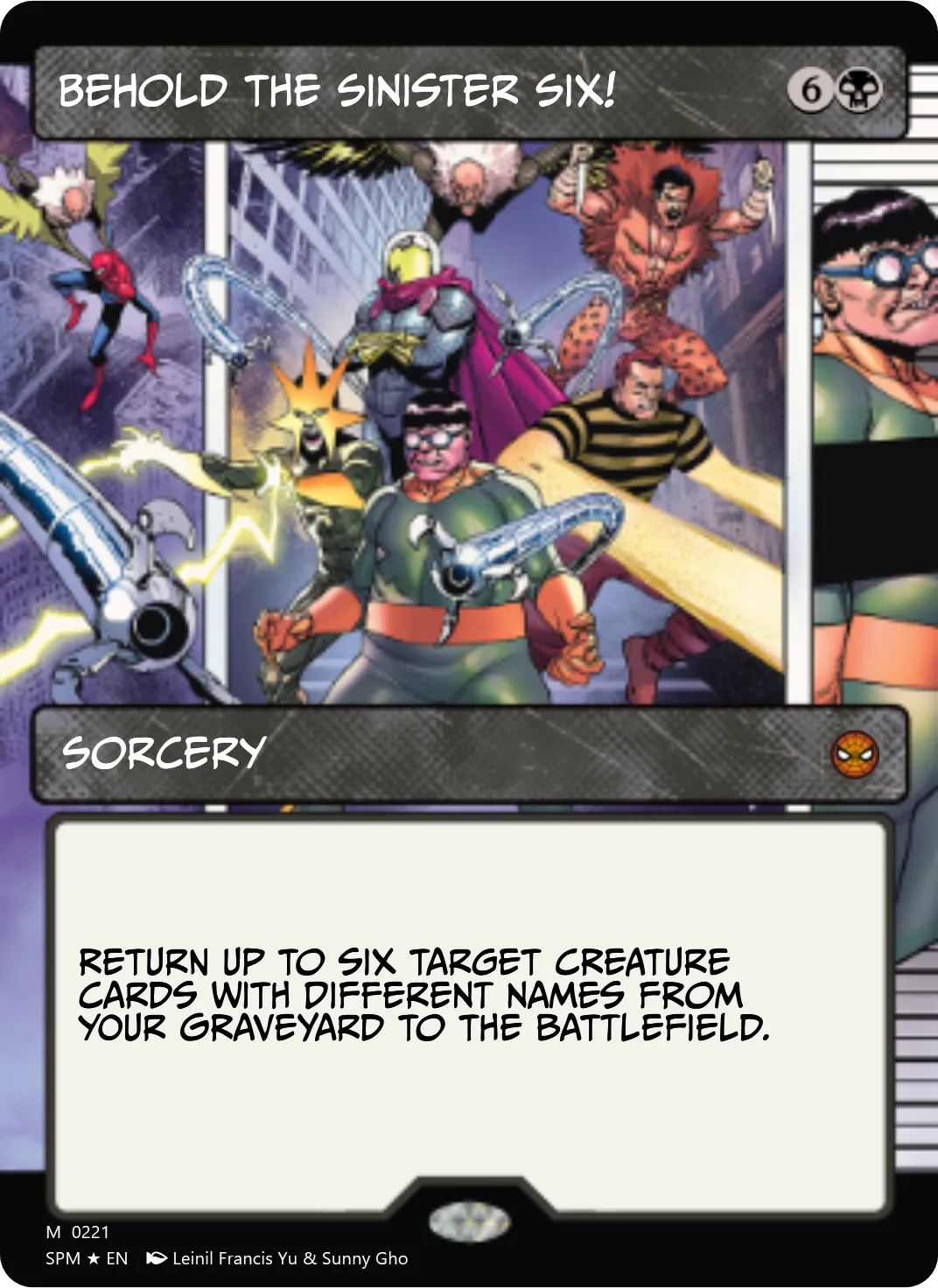 Behold the Sinister Six!