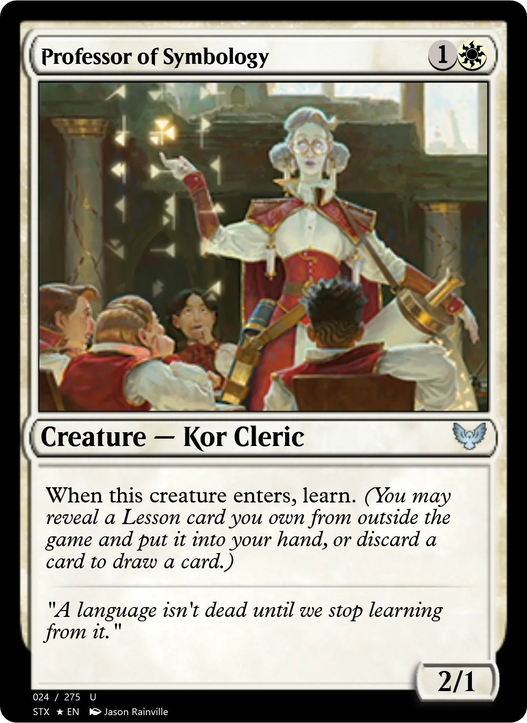 Professor of Symbology