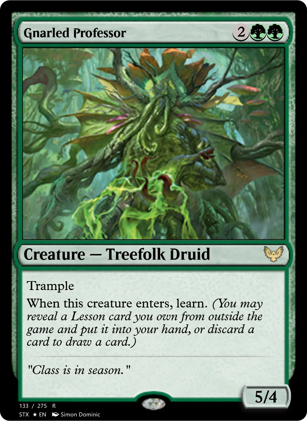 Gnarled Professor