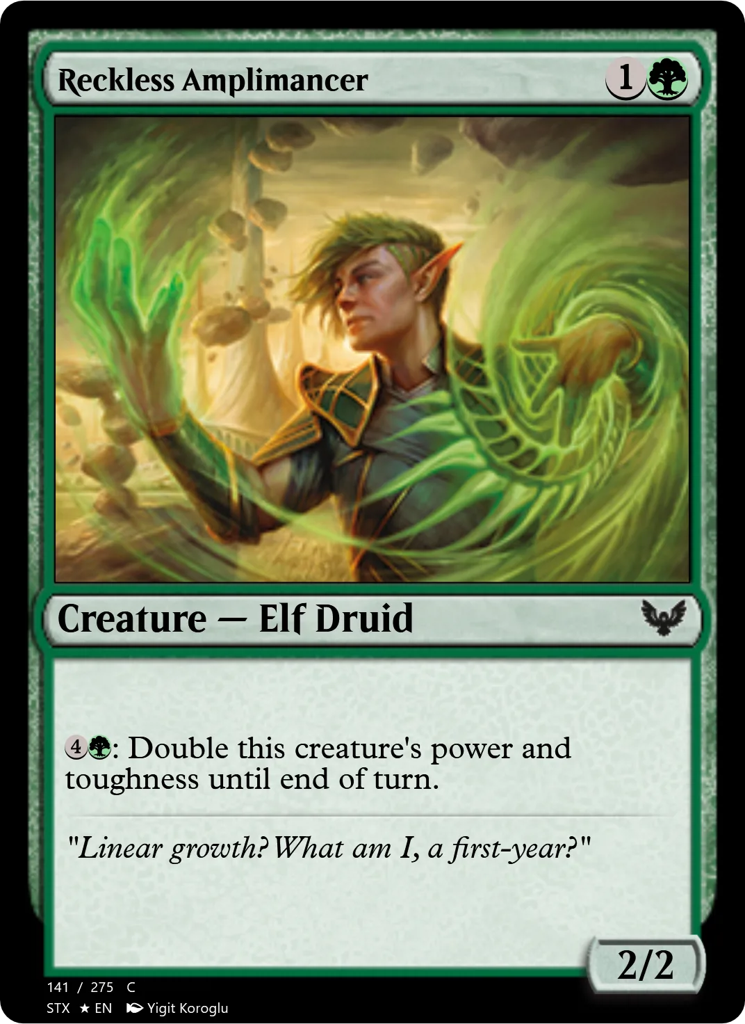 Reckless Amplimancer