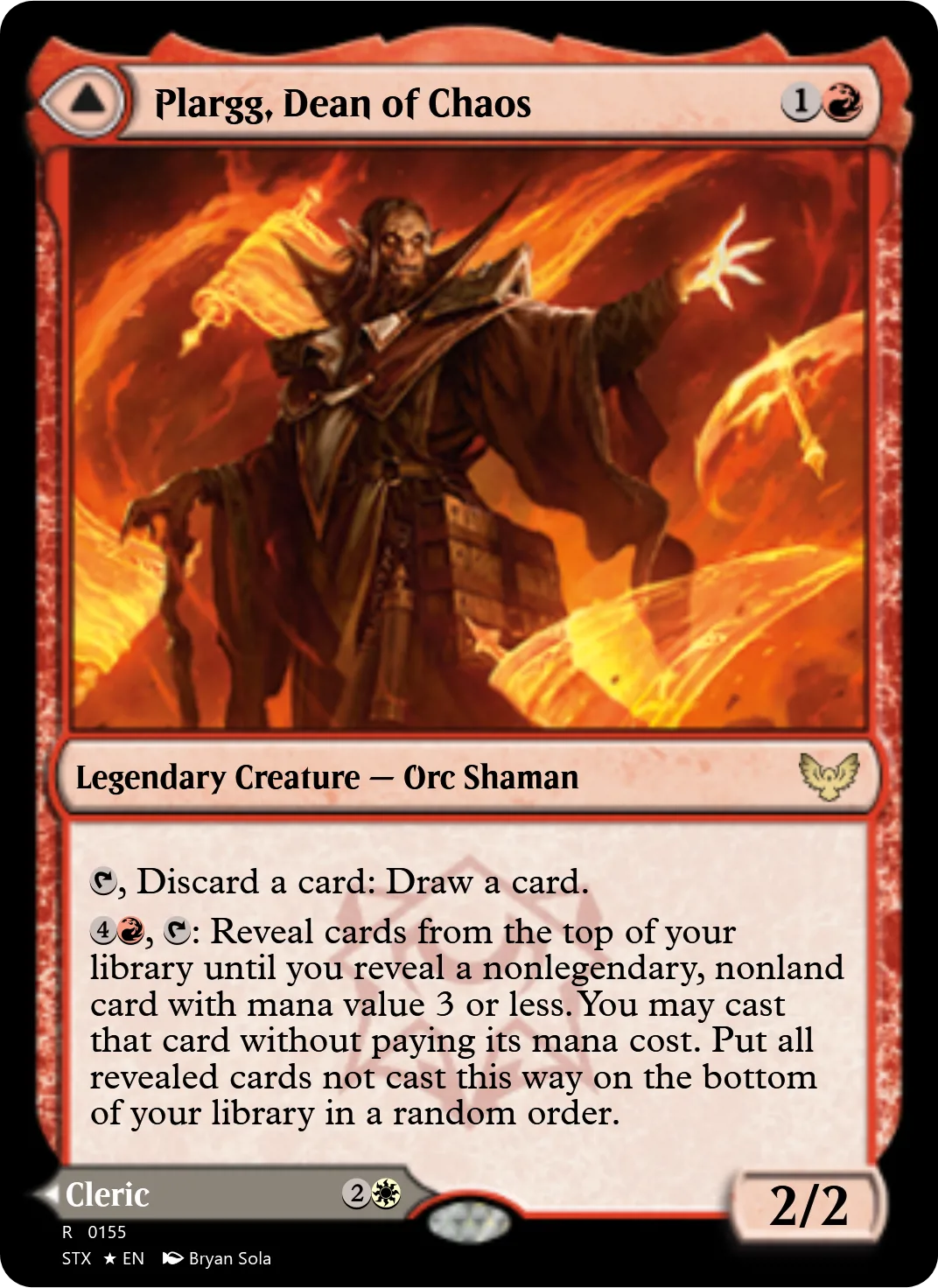 Plargg, Dean of Chaos