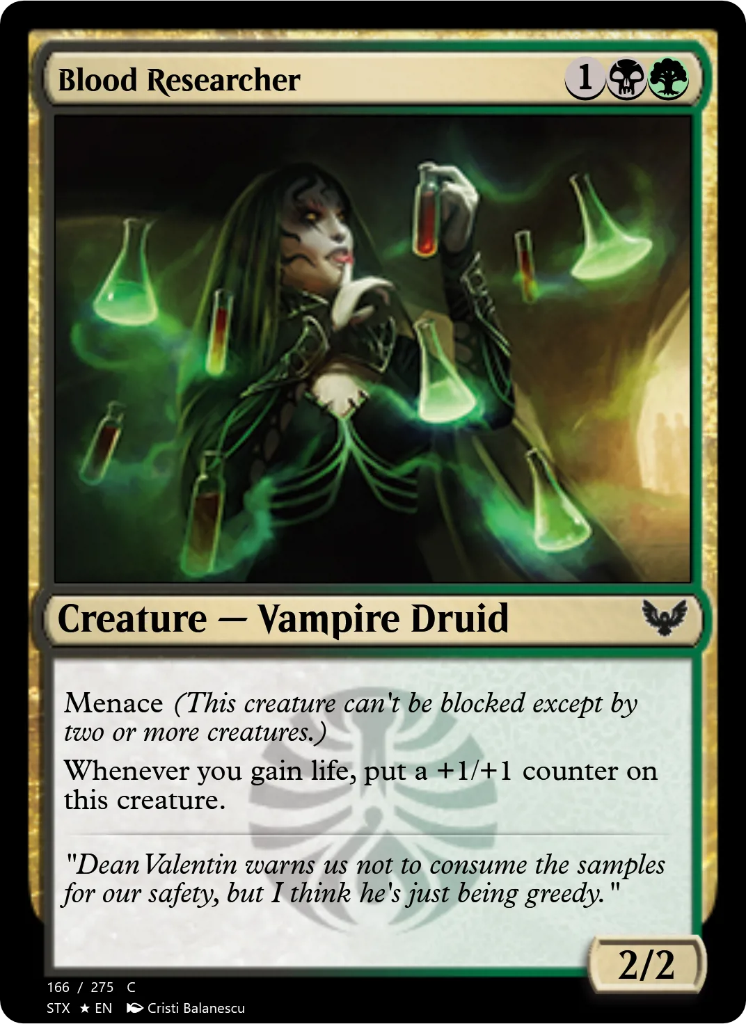 Blood Researcher