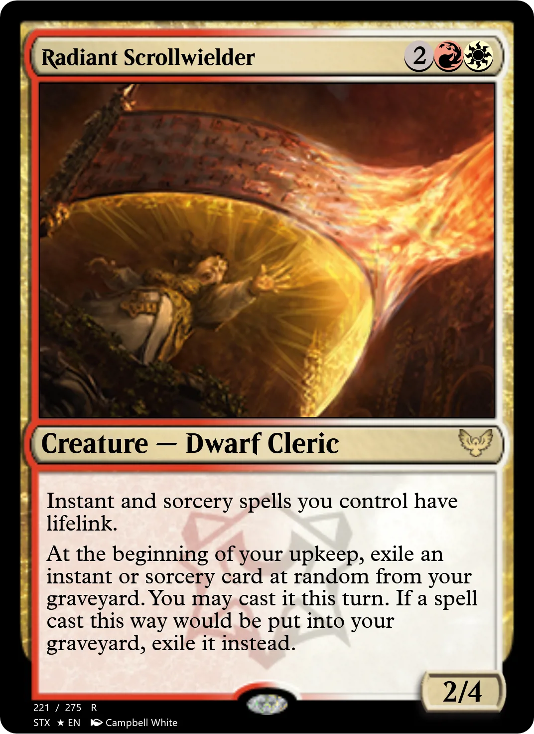Radiant Scrollwielder