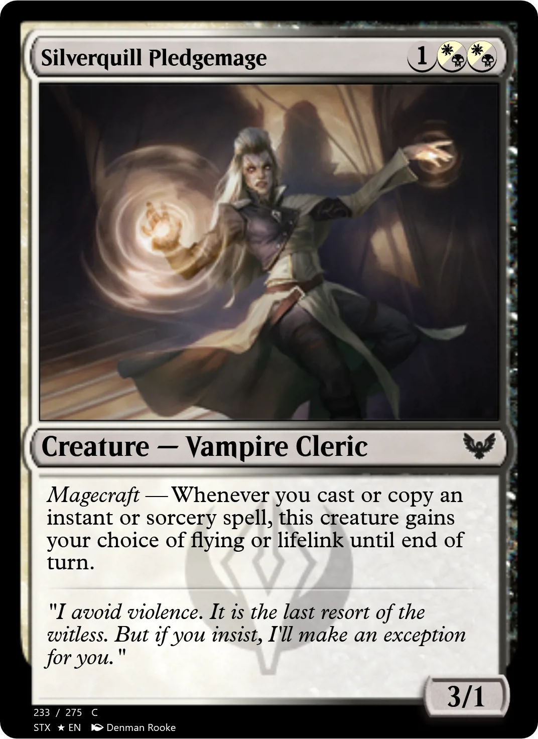 Silverquill Pledgemage