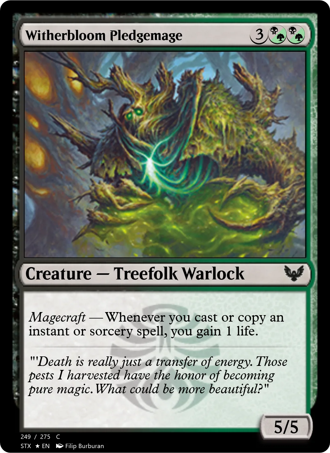 Witherbloom Pledgemage