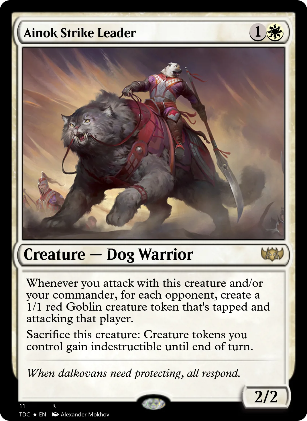 Ainok Strike Leader