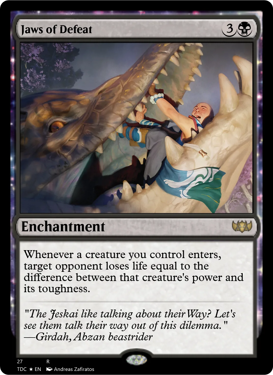 Jaws of Defeat
