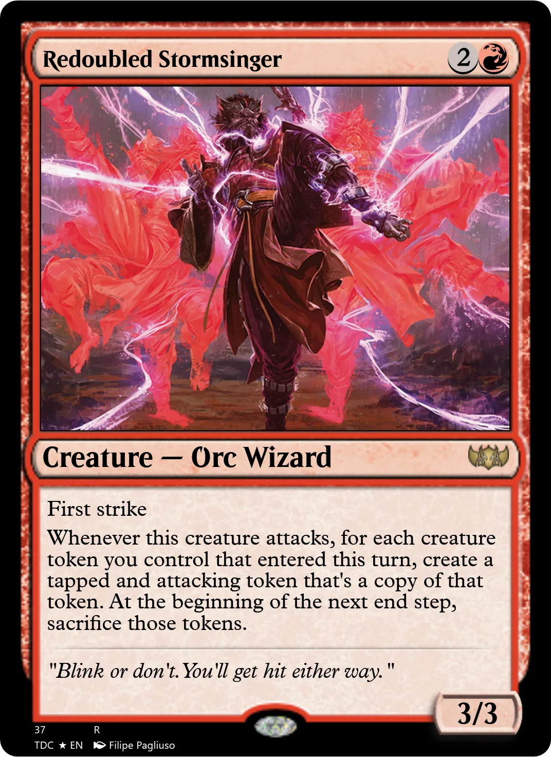 Redoubled Stormsinger