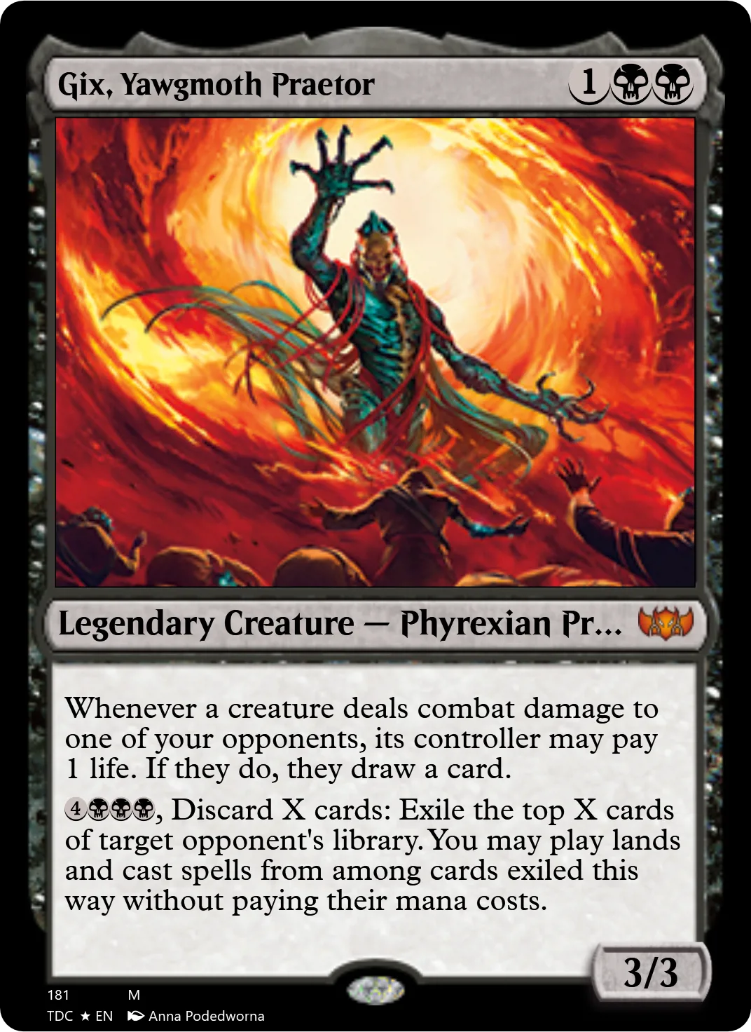 Gix, Yawgmoth Praetor