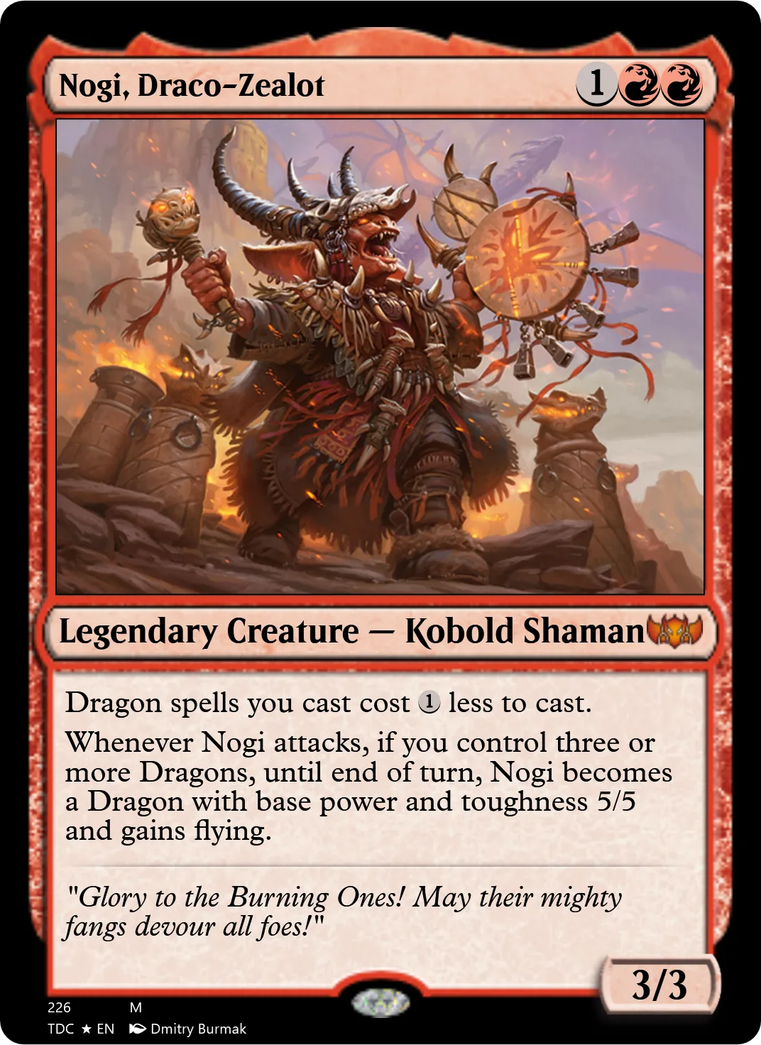 Nogi, Draco-Zealot
