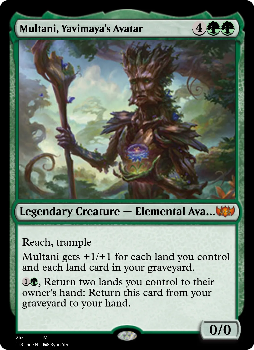 Multani, Yavimaya's Avatar