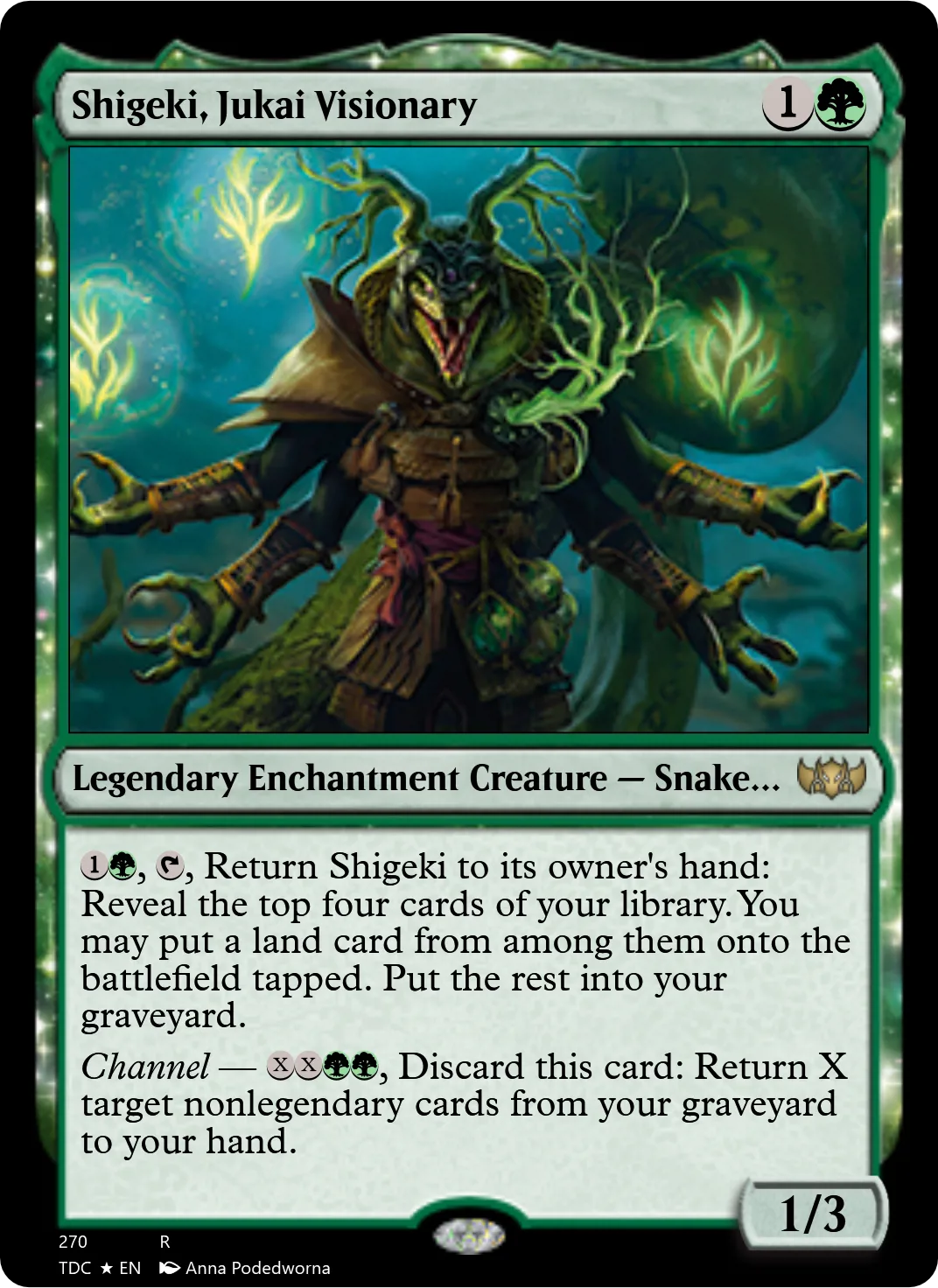 Shigeki, Jukai Visionary