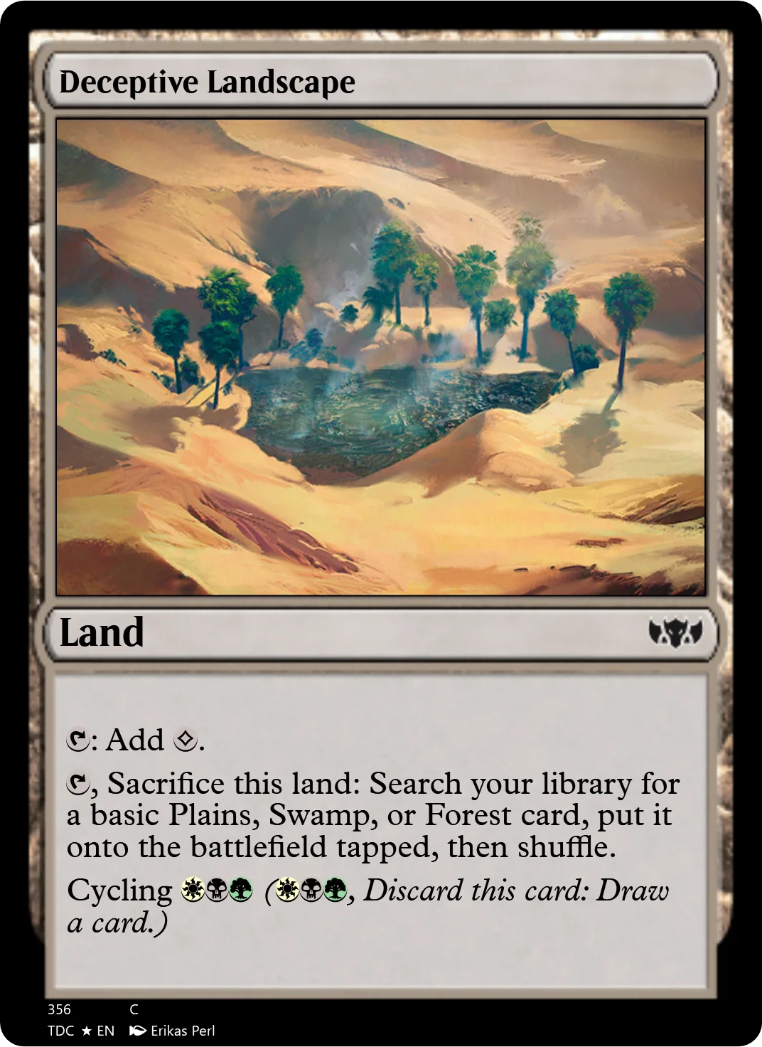 Deceptive Landscape
