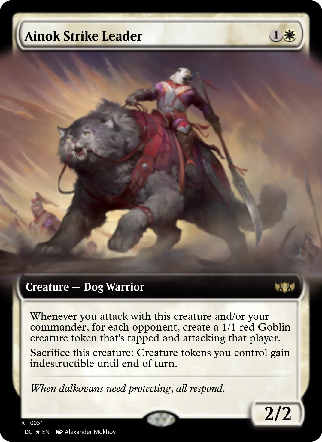 Ainok Strike Leader