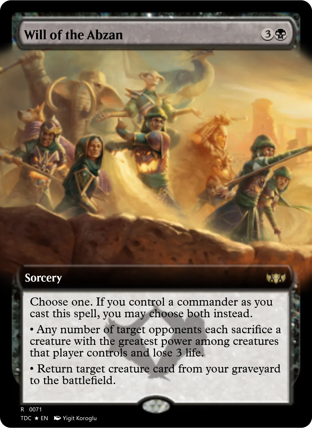 Will of the Abzan