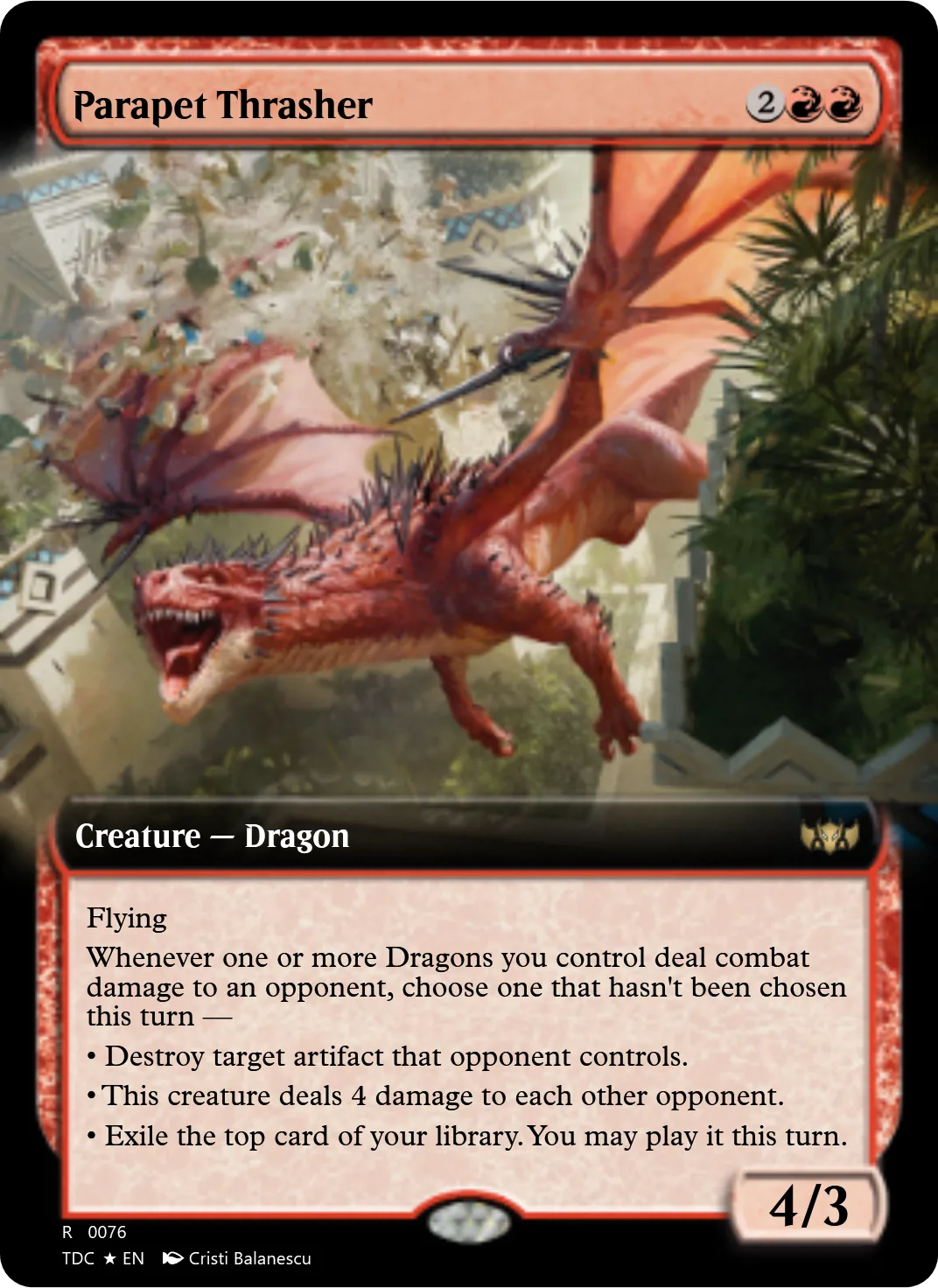 Parapet Thrasher