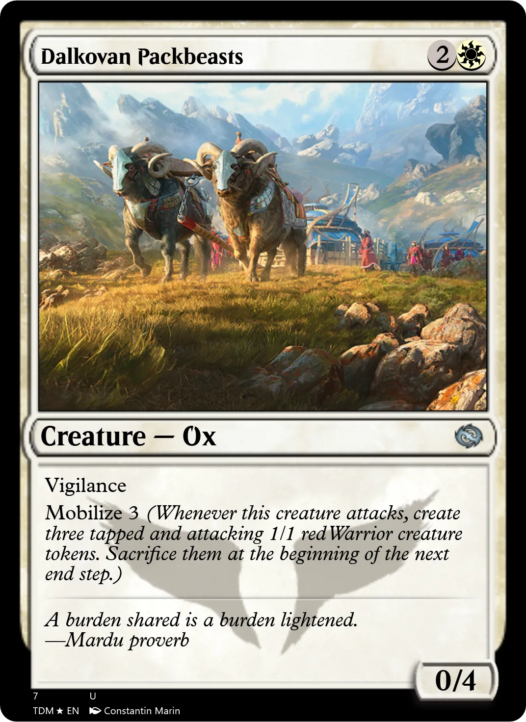 Dalkovan Packbeasts