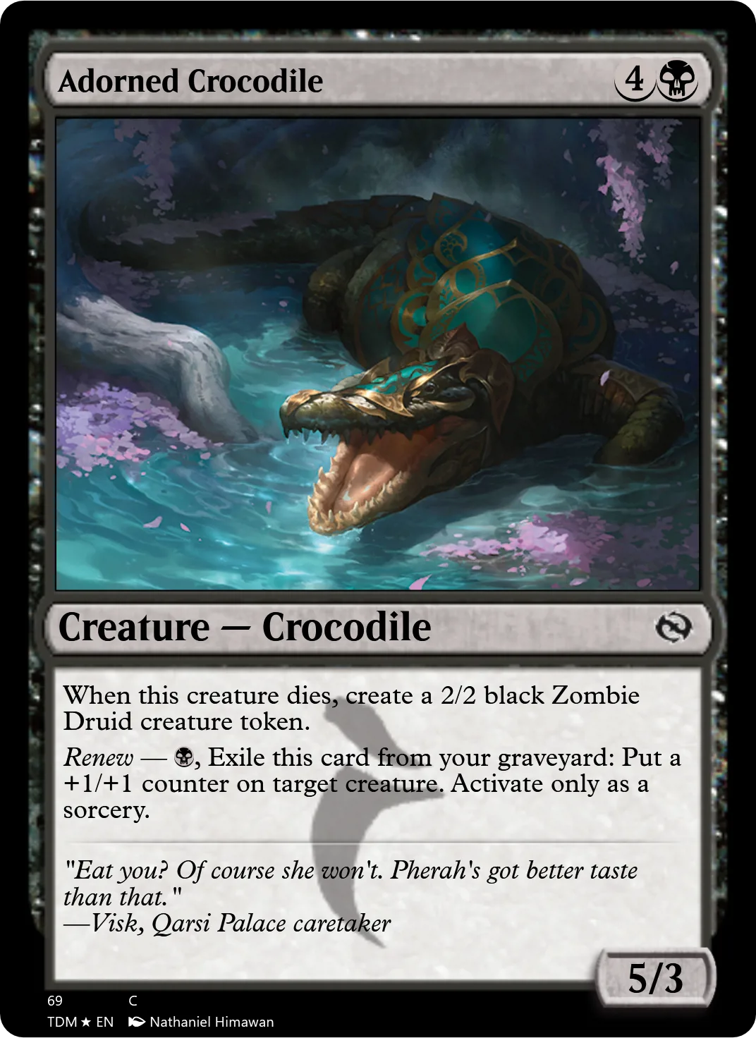 Adorned Crocodile