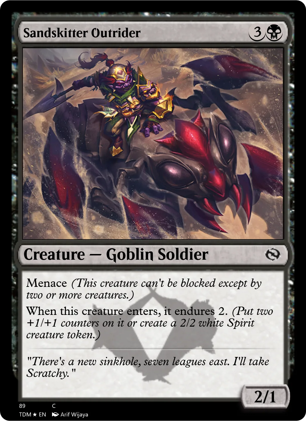 Sandskitter Outrider