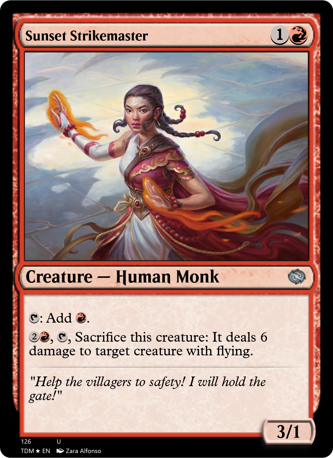 Sunset Strikemaster