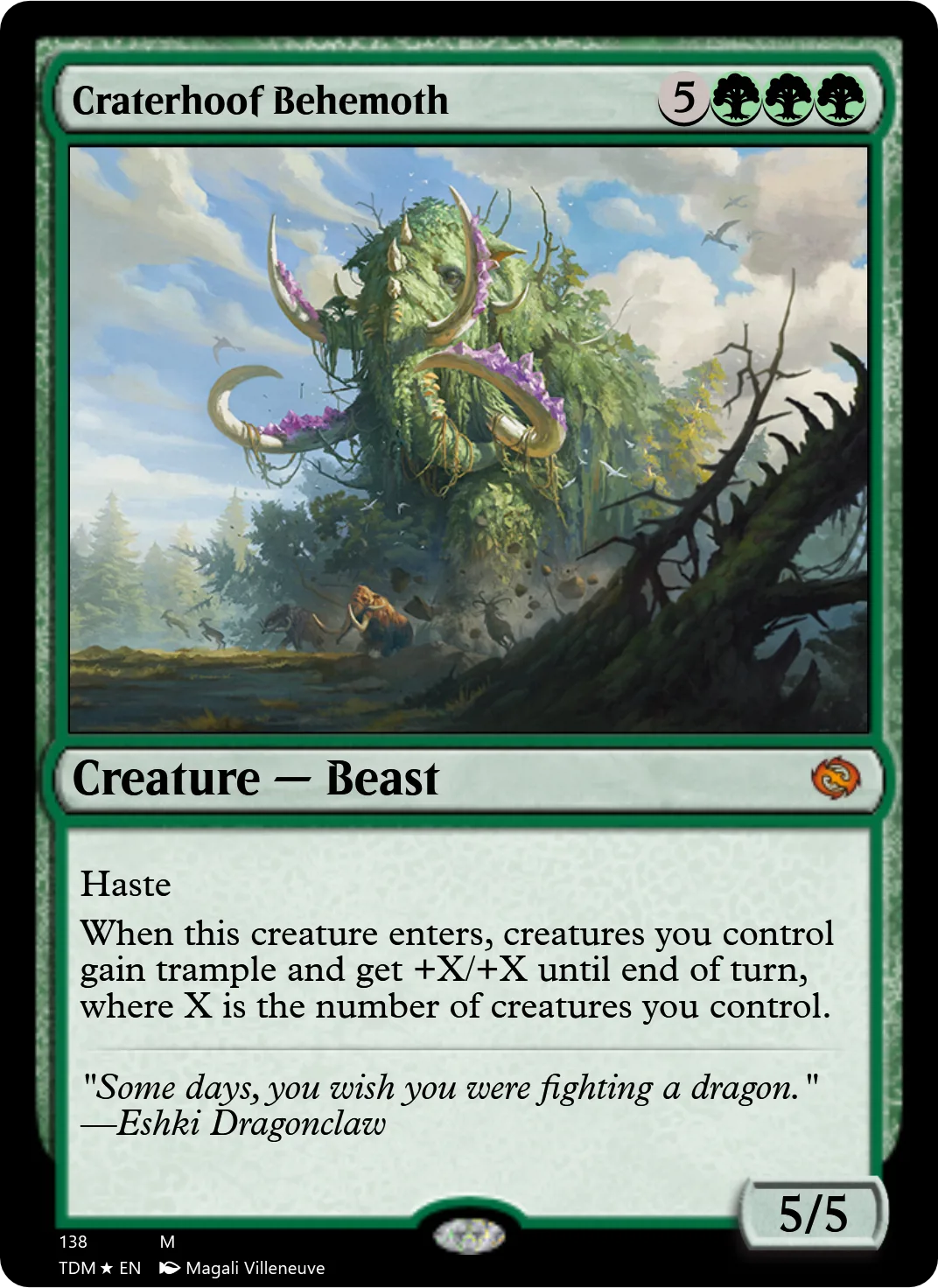 Craterhoof Behemoth