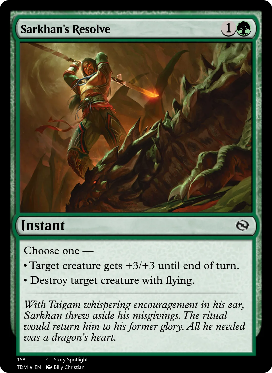 Sarkhan's Resolve