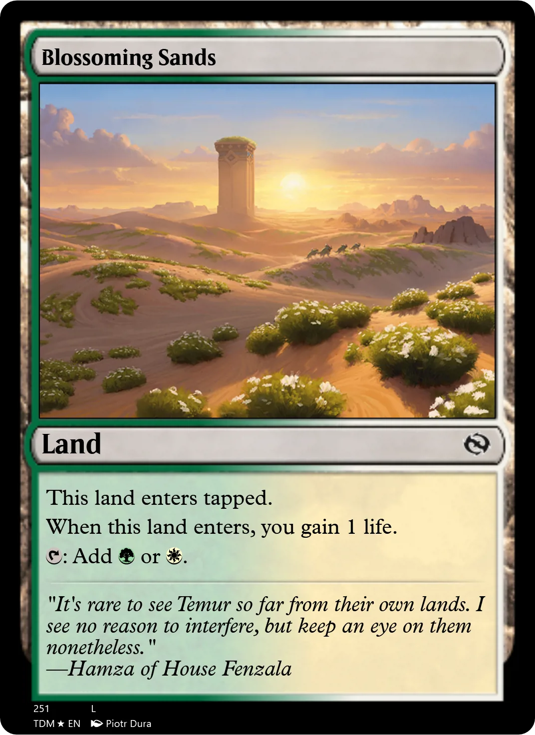 Blossoming Sands
