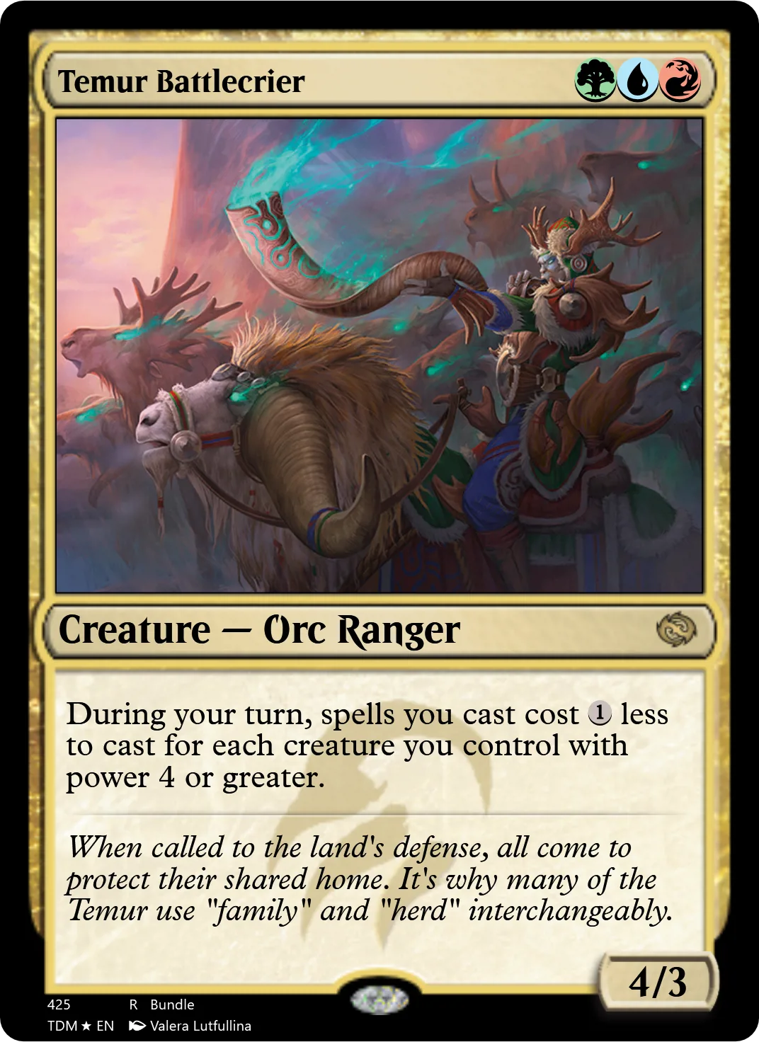 Temur Battlecrier