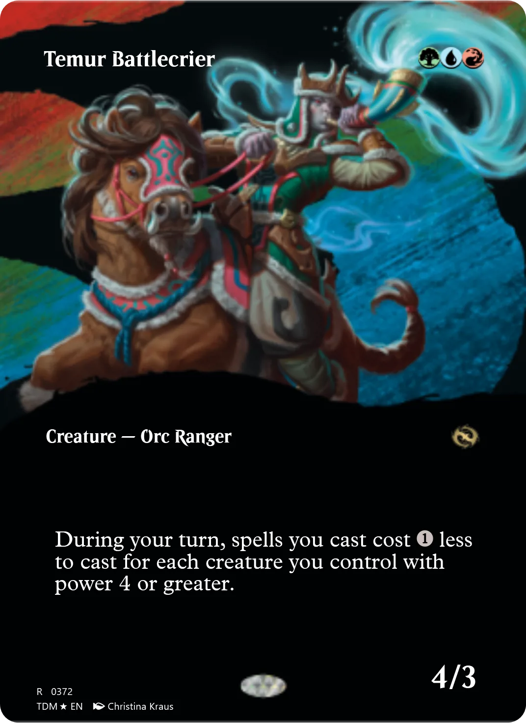 Temur Battlecrier