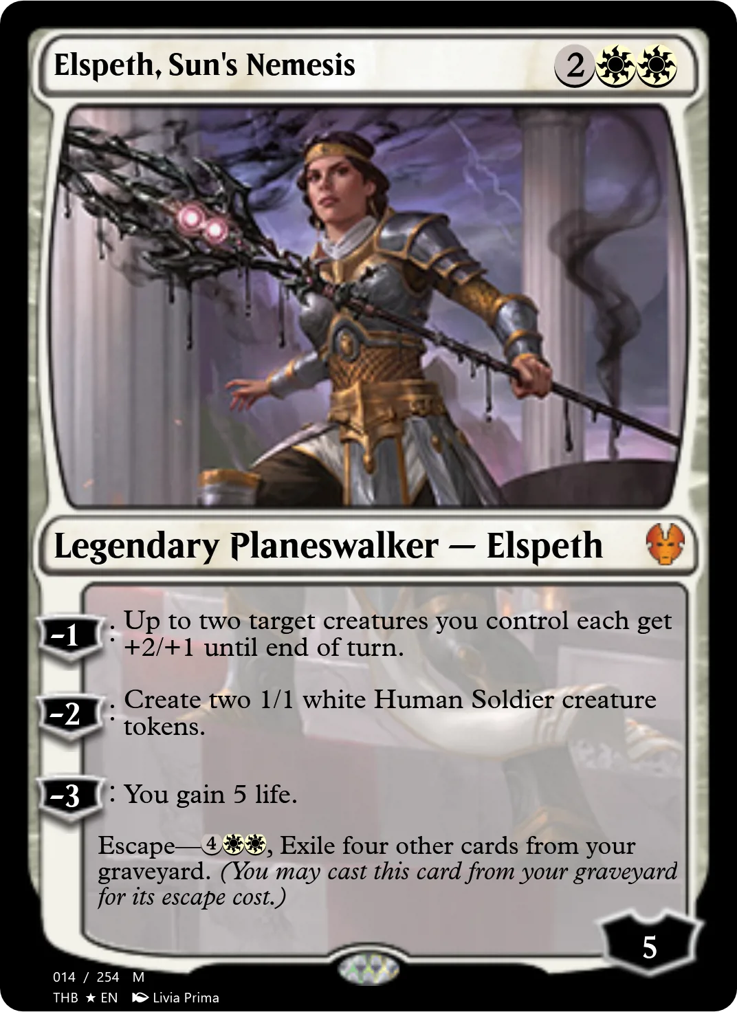 Elspeth, Sun's Nemesis