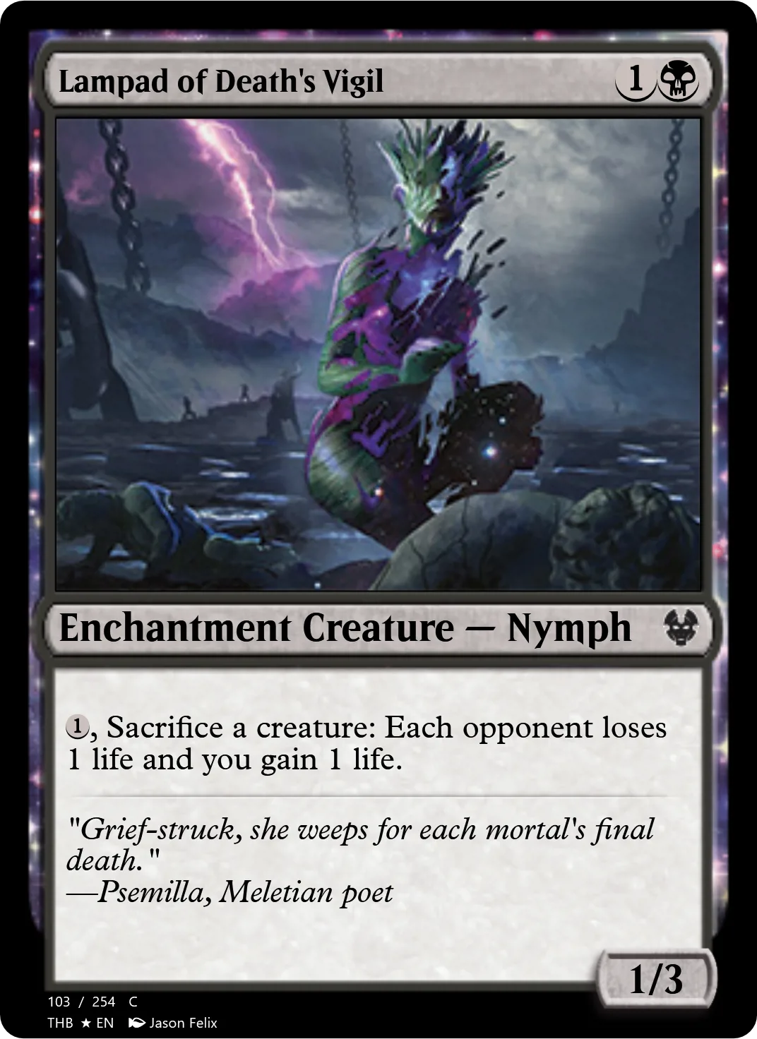Lampad of Death's Vigil