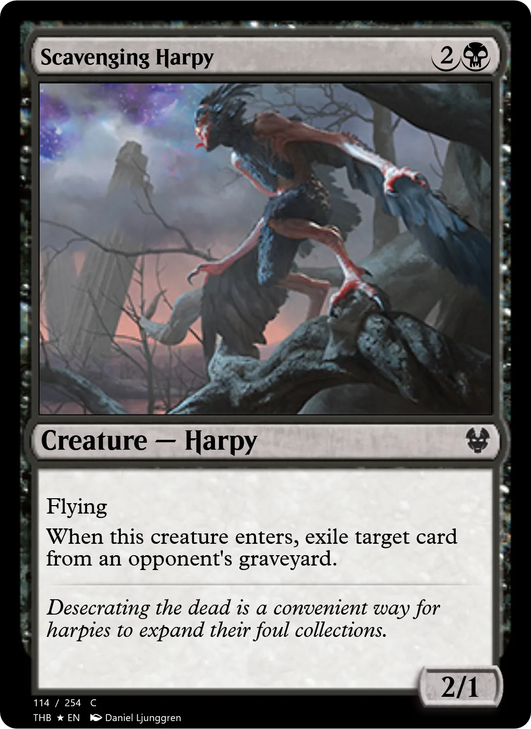 Scavenging Harpy