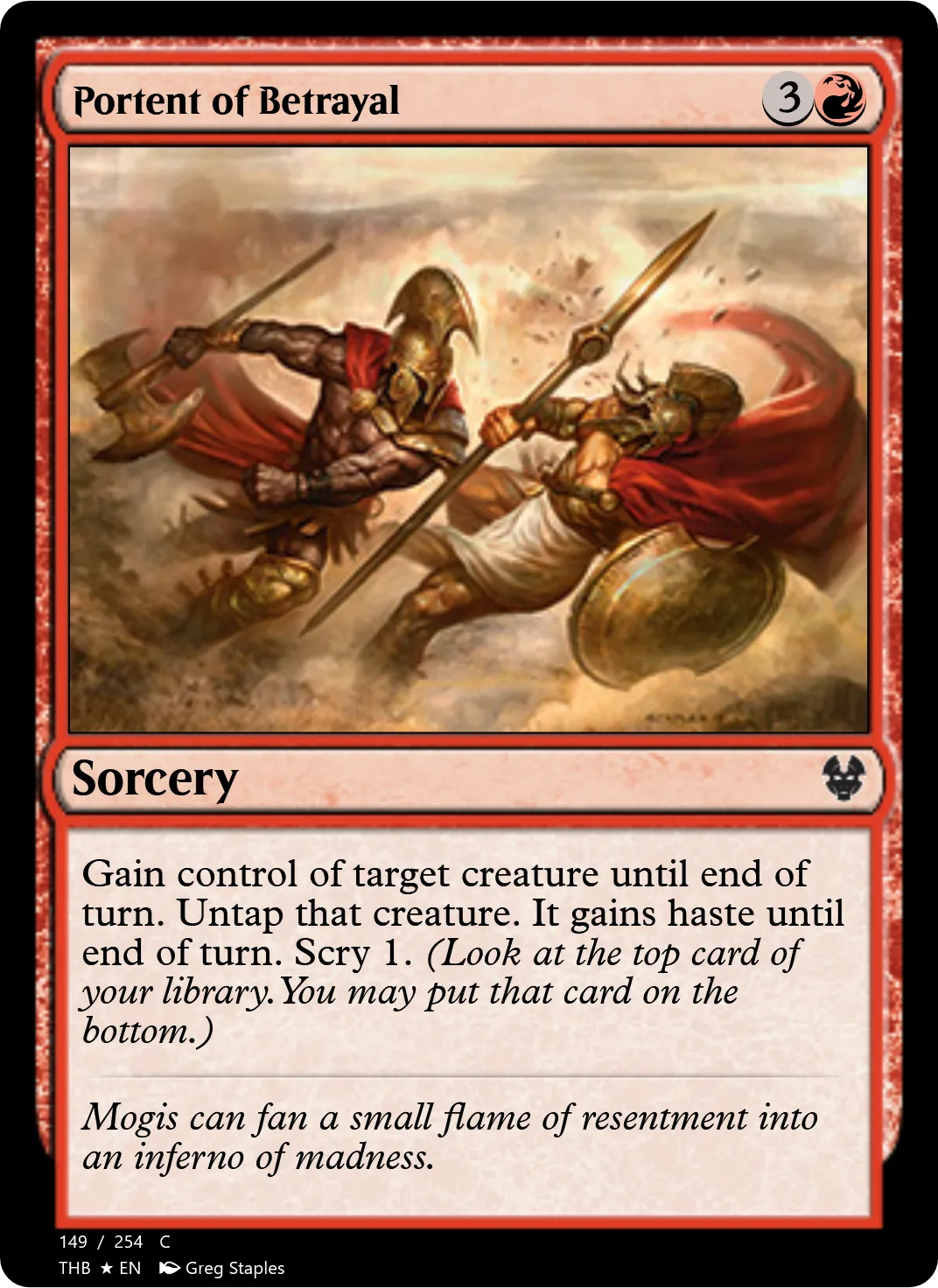 Portent of Betrayal