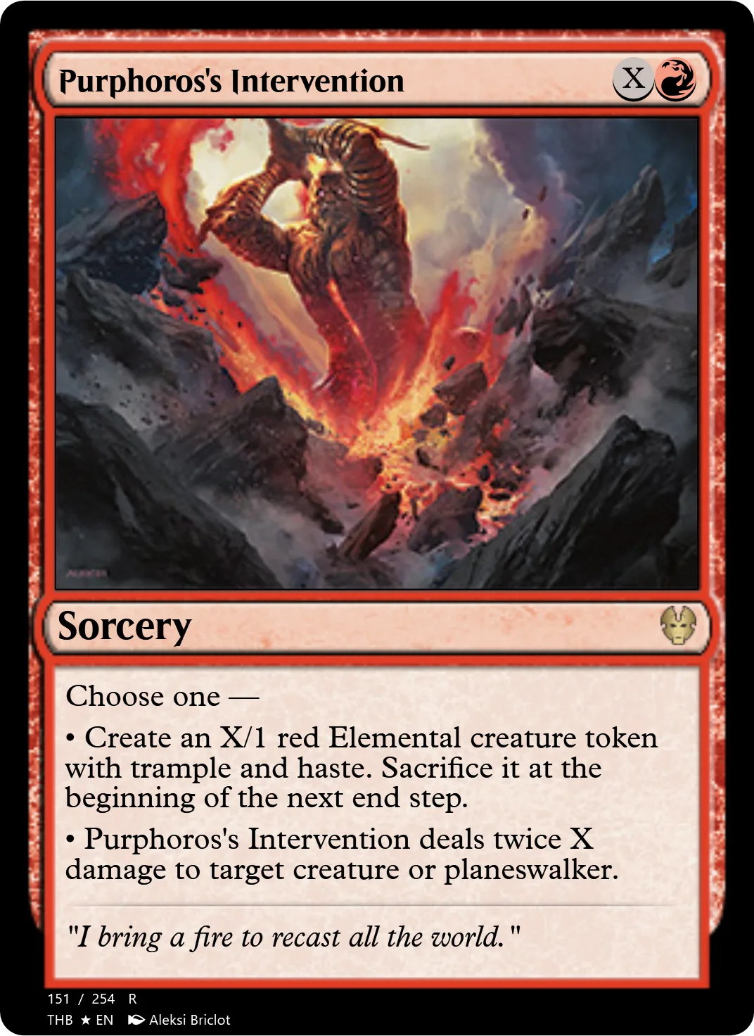 Purphoros's Intervention