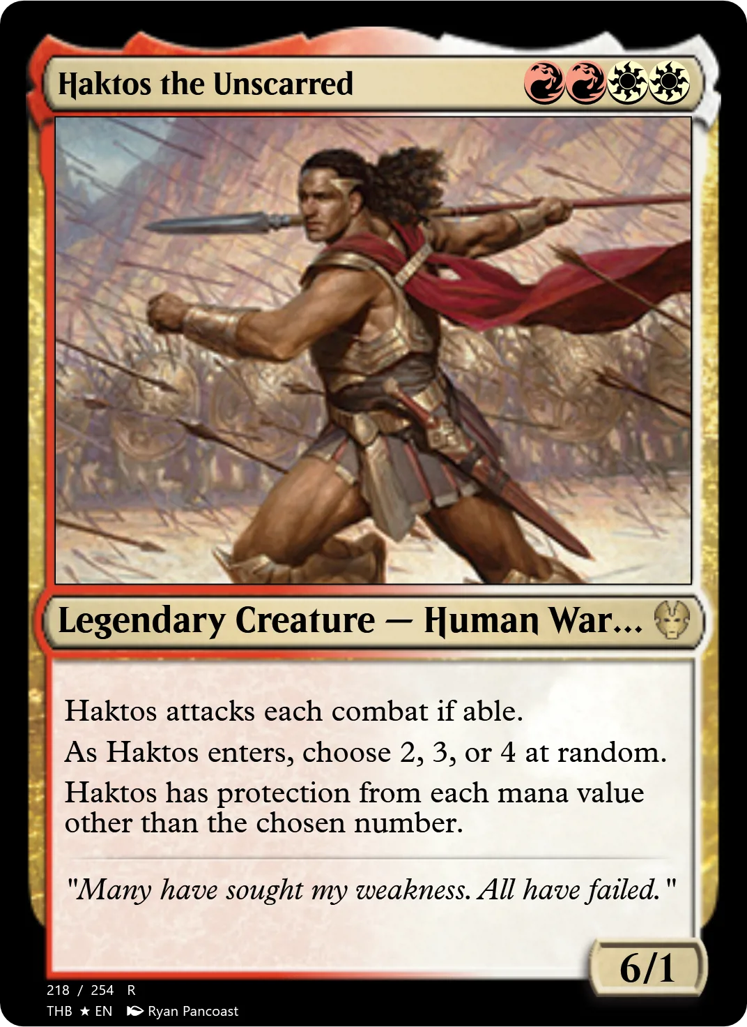 Haktos the Unscarred