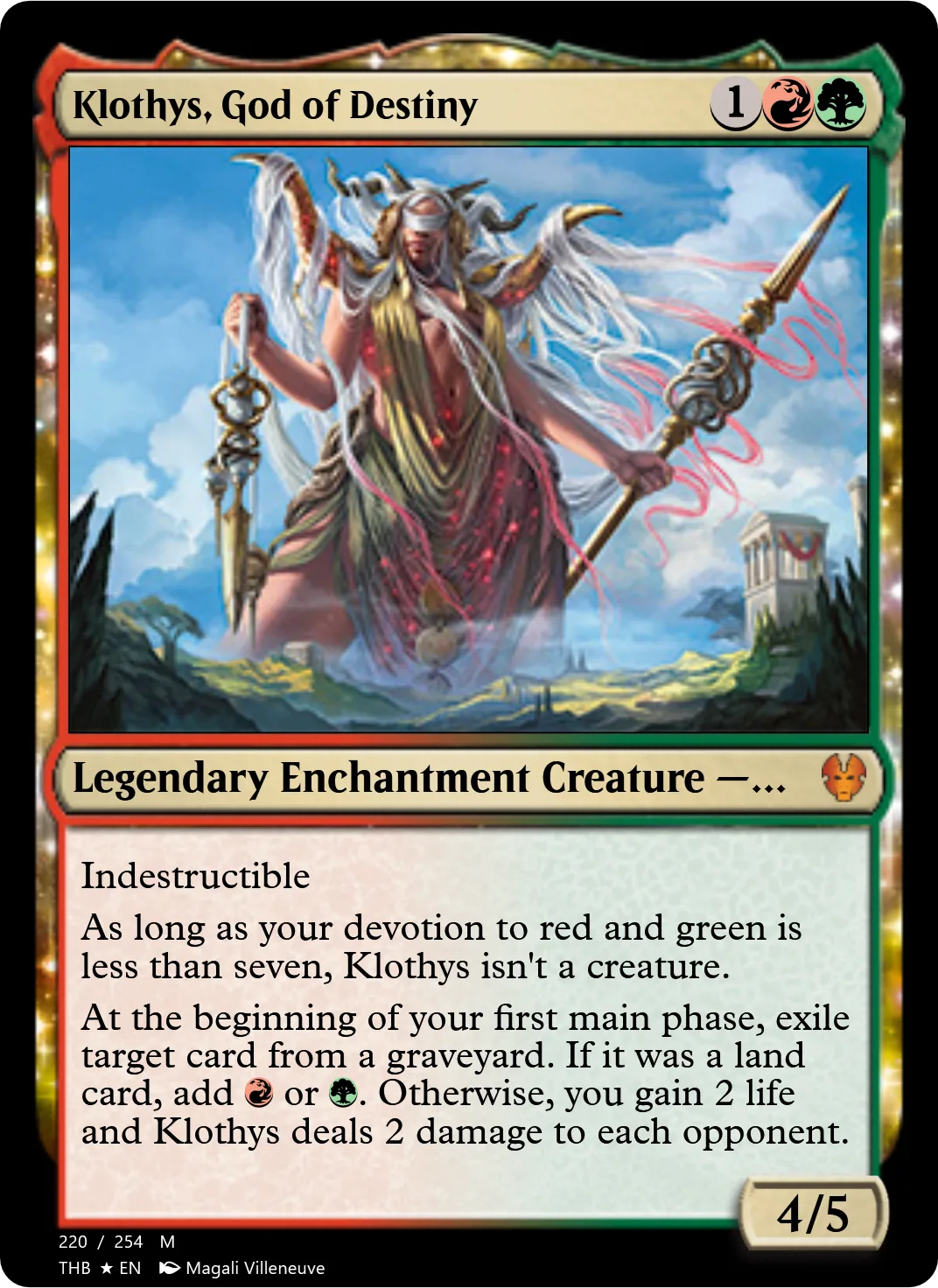 Klothys, God of Destiny