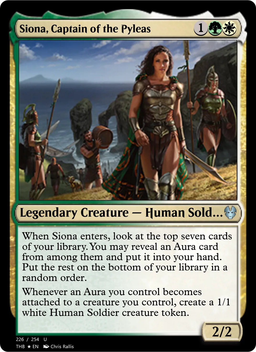 Siona, Captain of the Pyleas