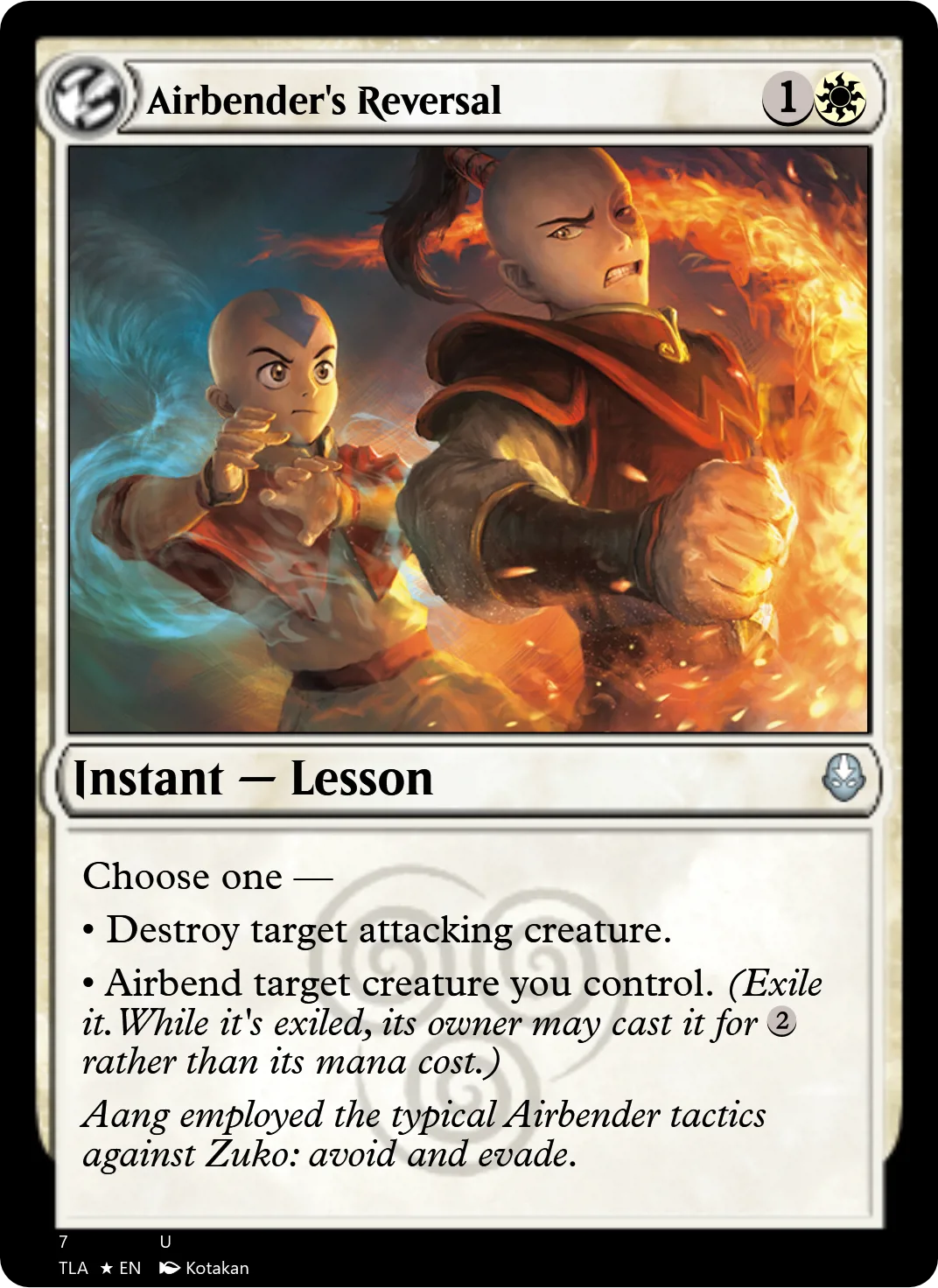Airbender's Reversal