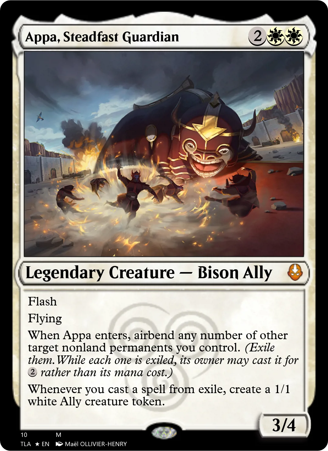 Appa, Steadfast Guardian