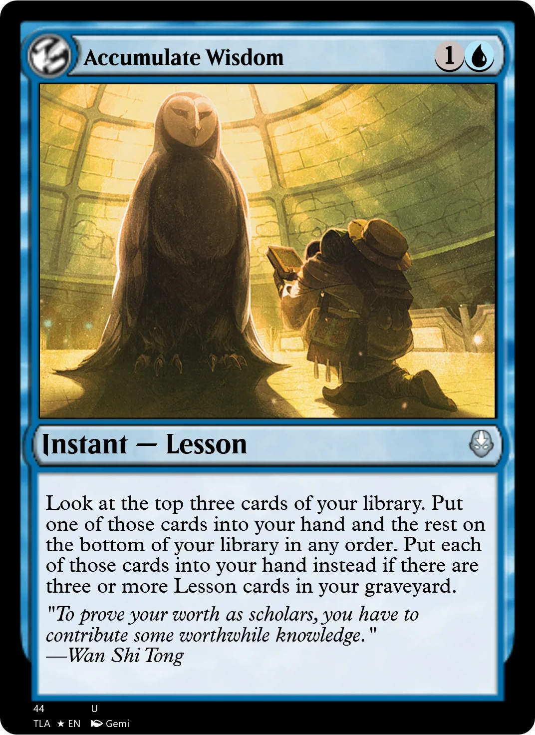 Accumulate Wisdom