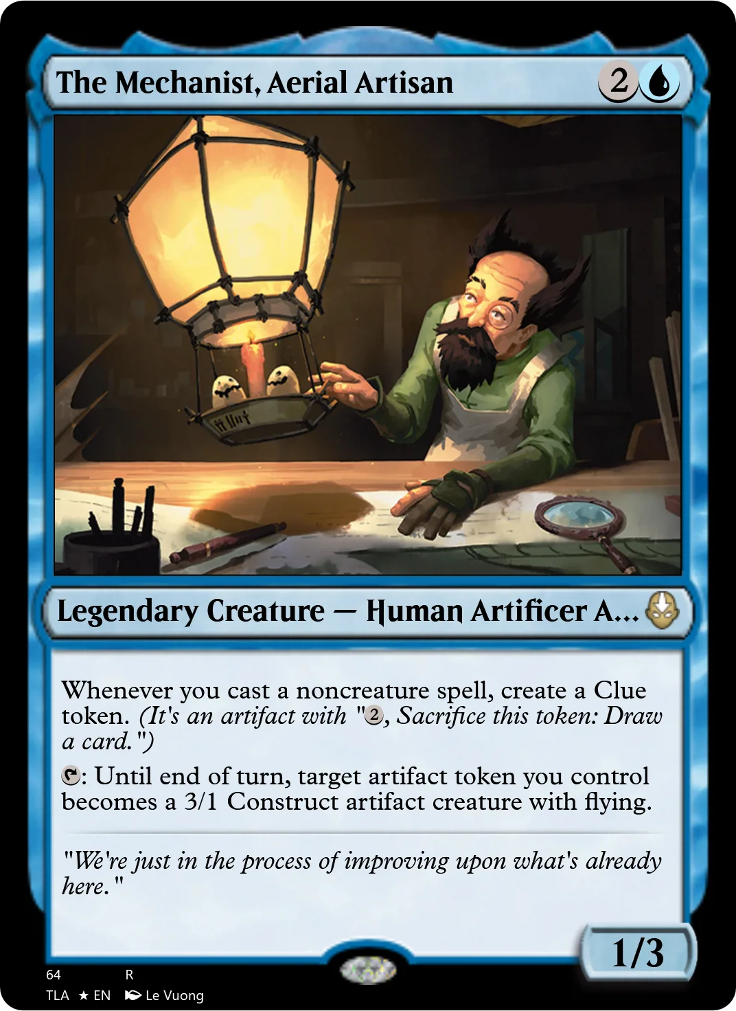The Mechanist, Aerial Artisan