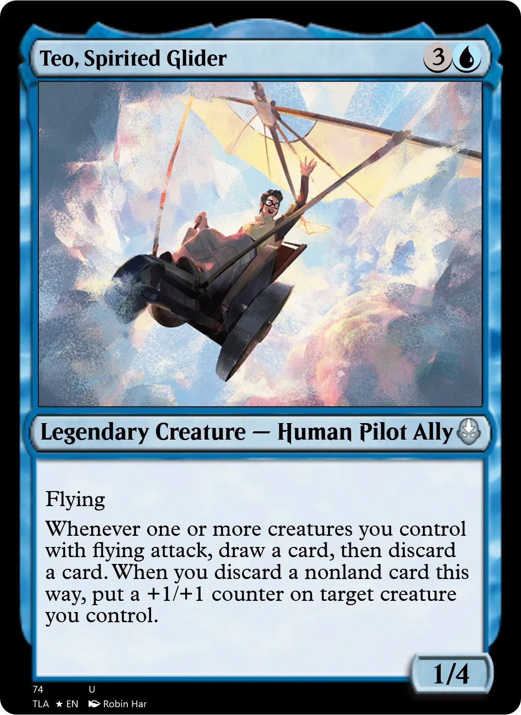 Teo, Spirited Glider